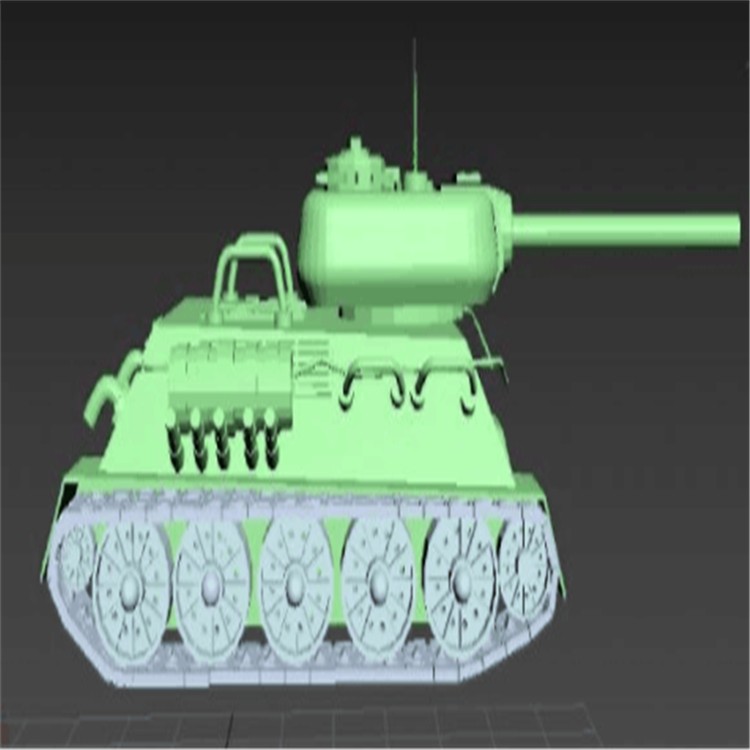 瑶海充气军用坦克模型